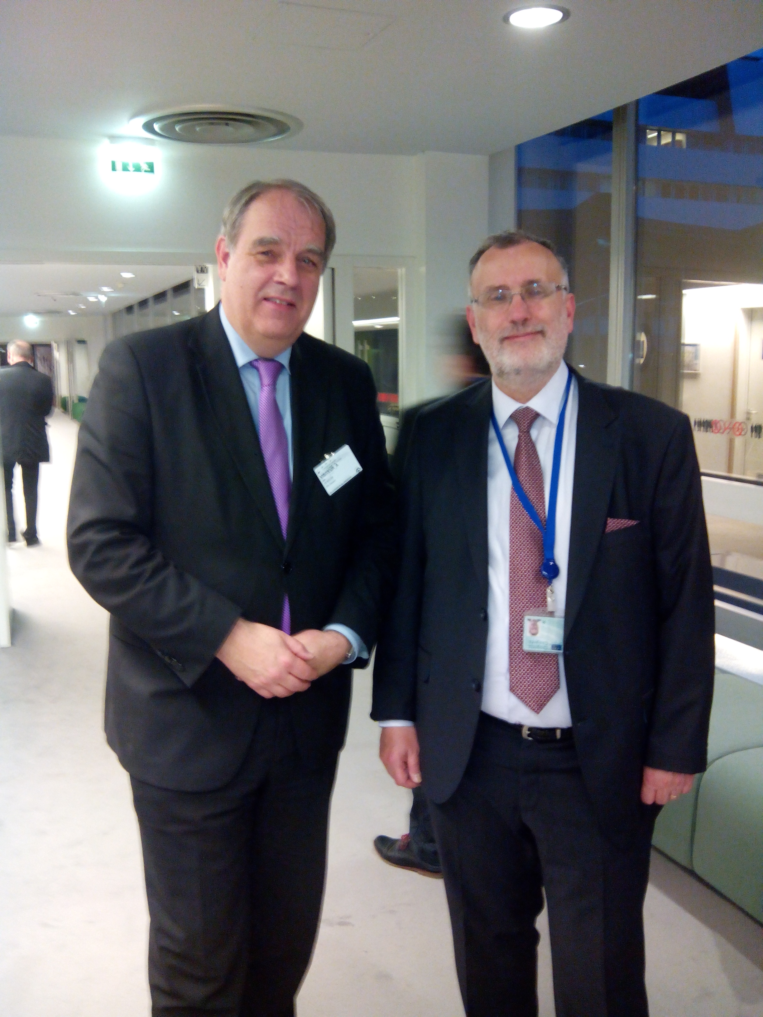 Bas Verkerk, ALDE Group in the CoR’s President, meets ILDG in Strasburg