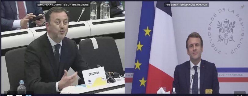 President Macron presents priorities for the EU at CoR plenary