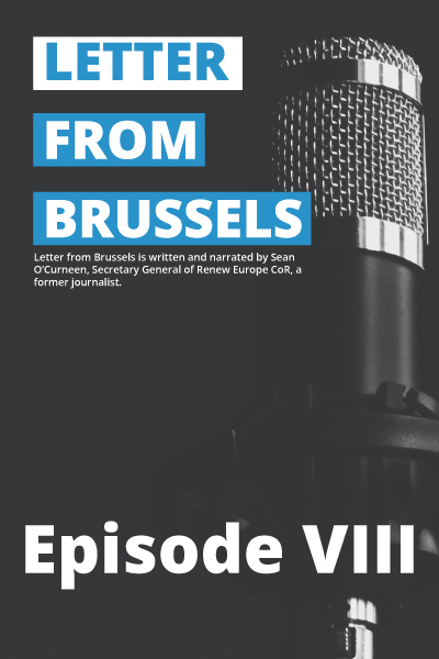 Episode 8 of Letter from Brussels podcast is out: “Ukrainian reconstruction and the Aleksandrov ship”